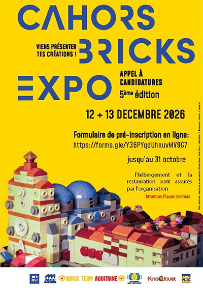 Affiche : Cahors Brick Expo