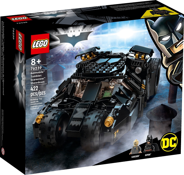 LEGO DC Batman La Batmobile Tumbler : la confrontation avec l’Épouvantail 76239