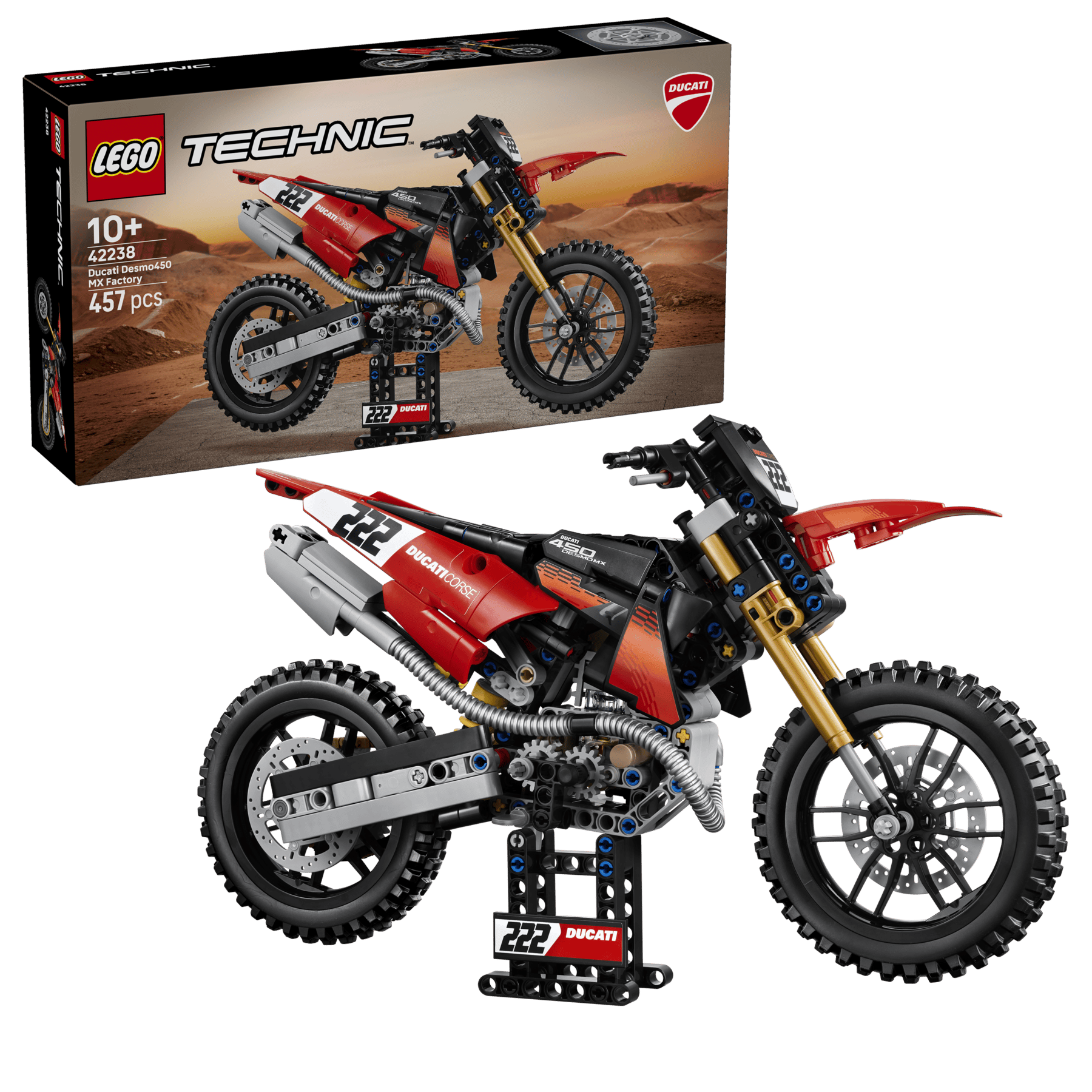 La moto Ducati Desmo450 MX Factory 42238