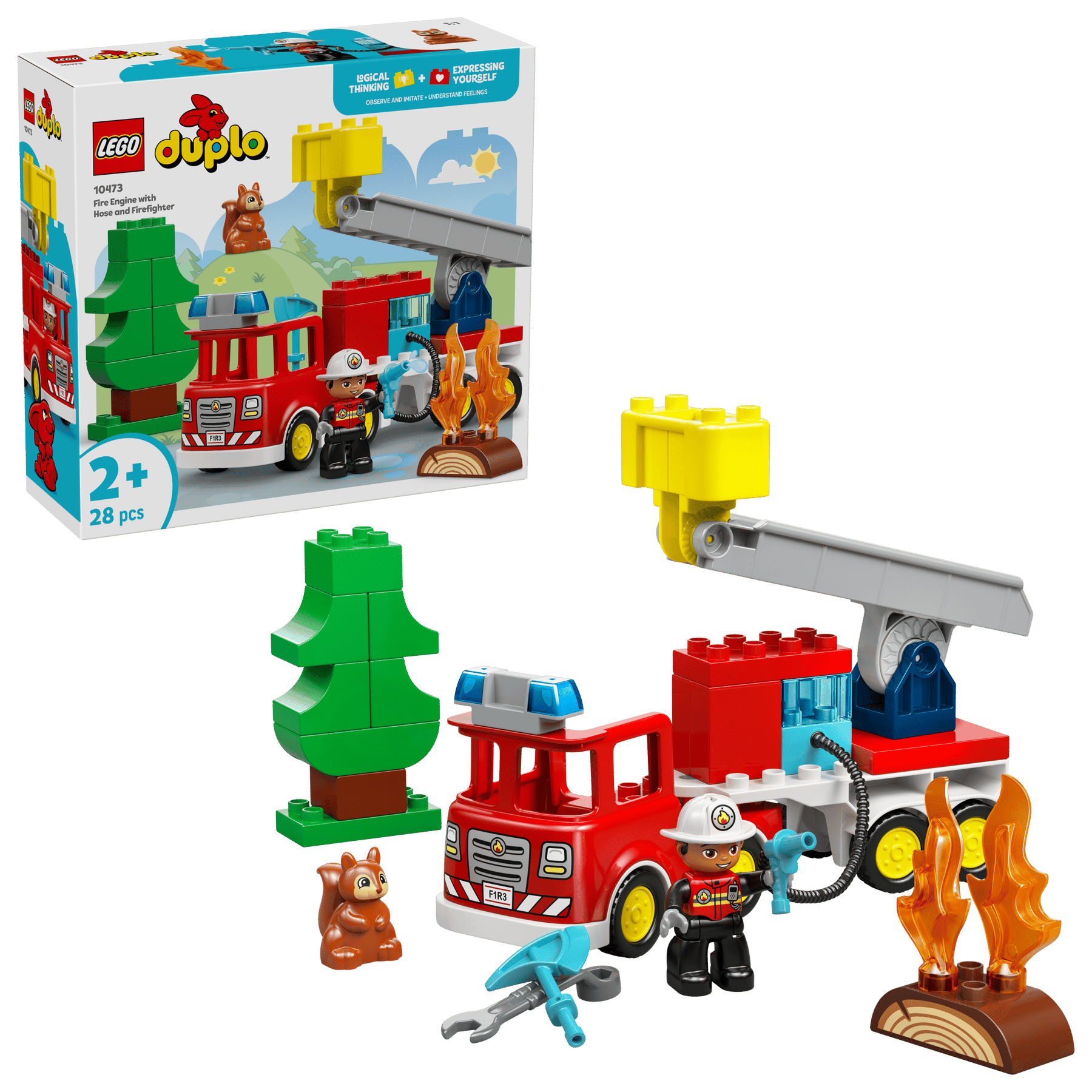 Le camion de pompiers 10473